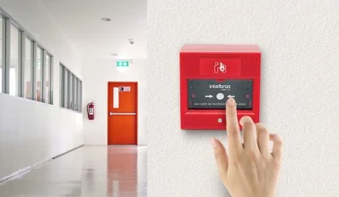 Equipamentos de alarme e detecção de incêndio
